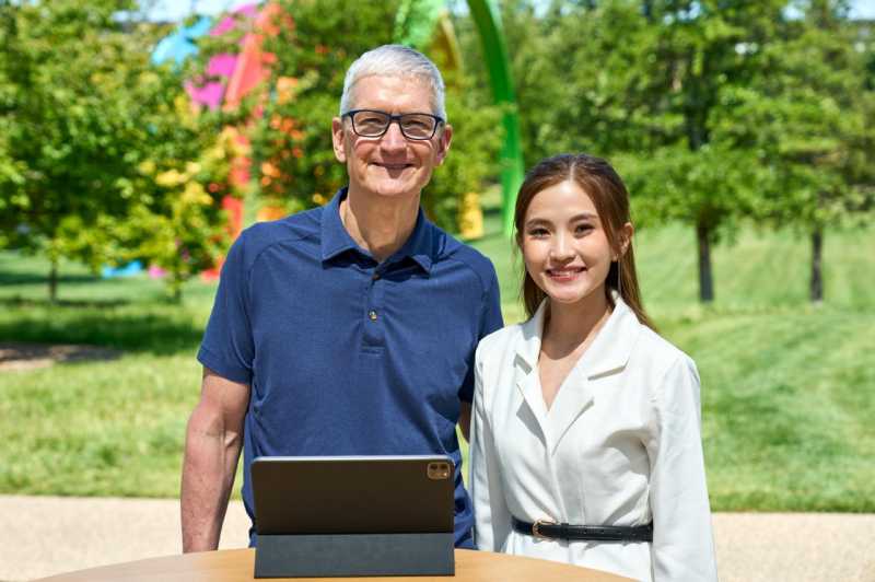 CEO Apple Tim Cook Puji Mahasiswi RI! Aplikasi Plant Heroes, Karya Anak Bangsa yang Mengguncang Dunia Teknologi! gbr
