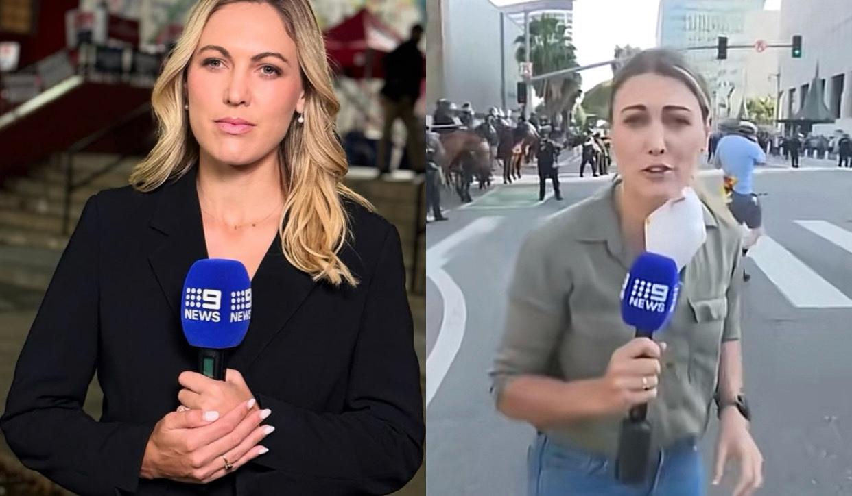 Tertembak Peluru Karet Saat Liputan Kerusuhan di Los Angeles, Siapa Lauren Tomasi? Simak Profilnya di Sini