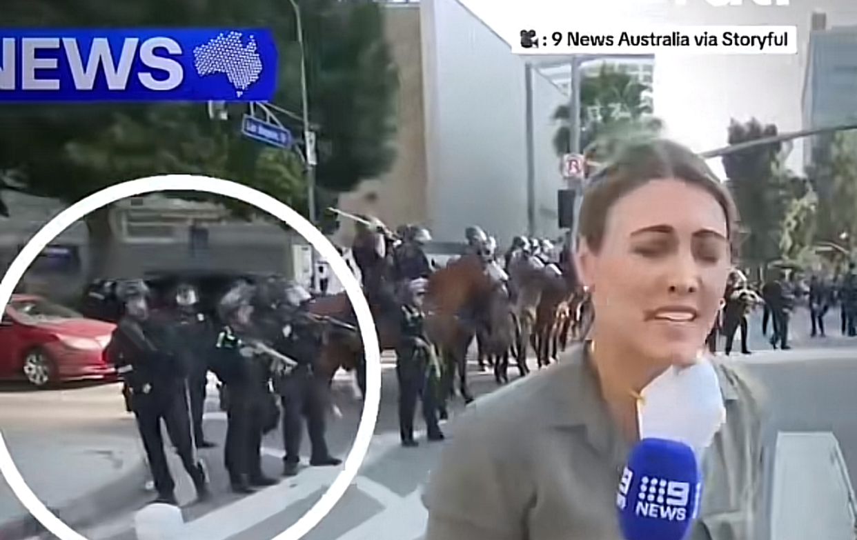Tertembak Saat Live! Kisah Lauren Tomasi, Jurnalis Australia yang Jadi Korban Kekacauan di Los Angeles