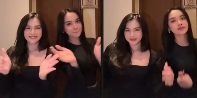 Bestie Goals! Gaya Kembar Davina Karamoy dan Lyodra Ginting Bikin Netizen Klepek-Klepek gbr