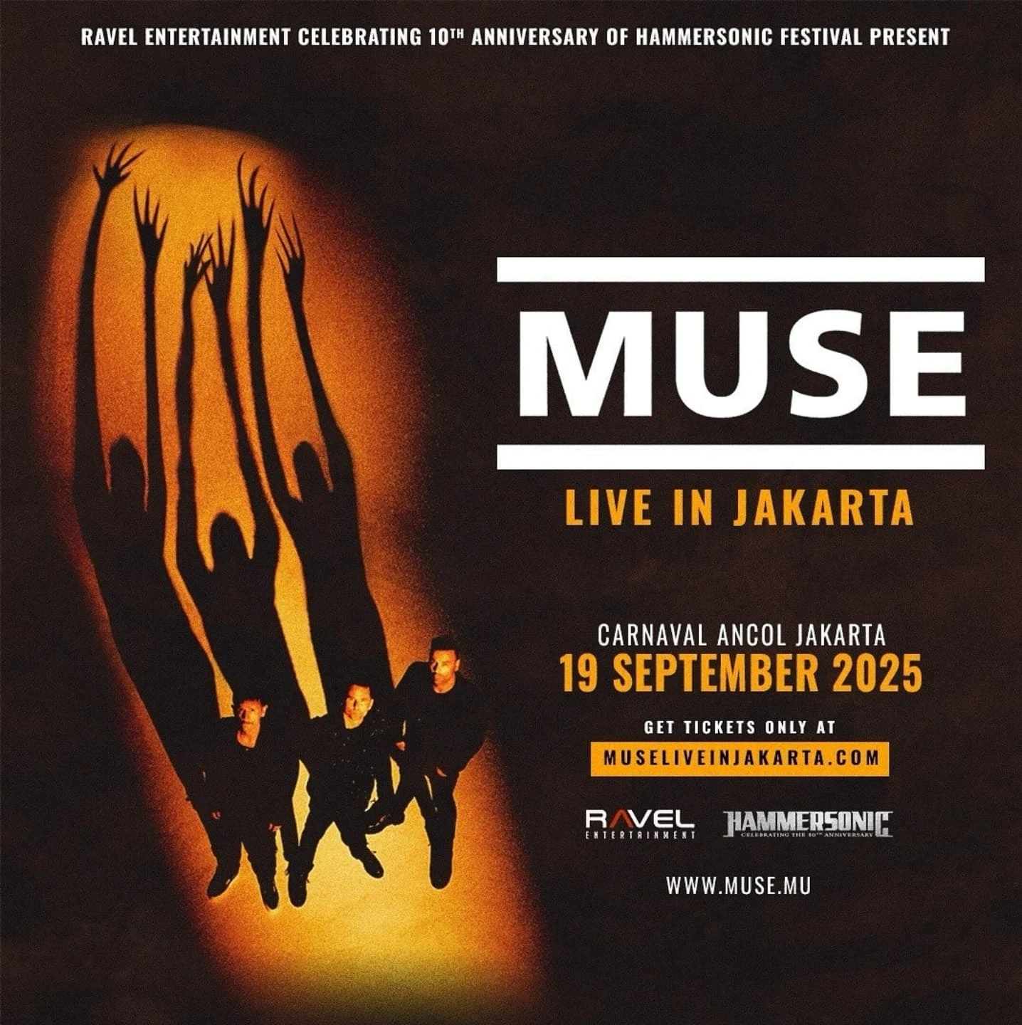 Muse Akan Gelar Konser di Jakarta pada 19 September 2025, Segini Harga Tiketnya!