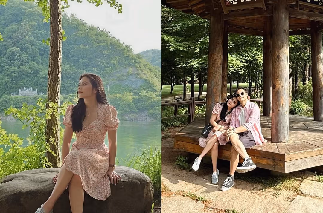 Prilly Latuconsina Liburan di Korea Bareng Omara, Gayanya Bikin Auto Terpesona! gbr