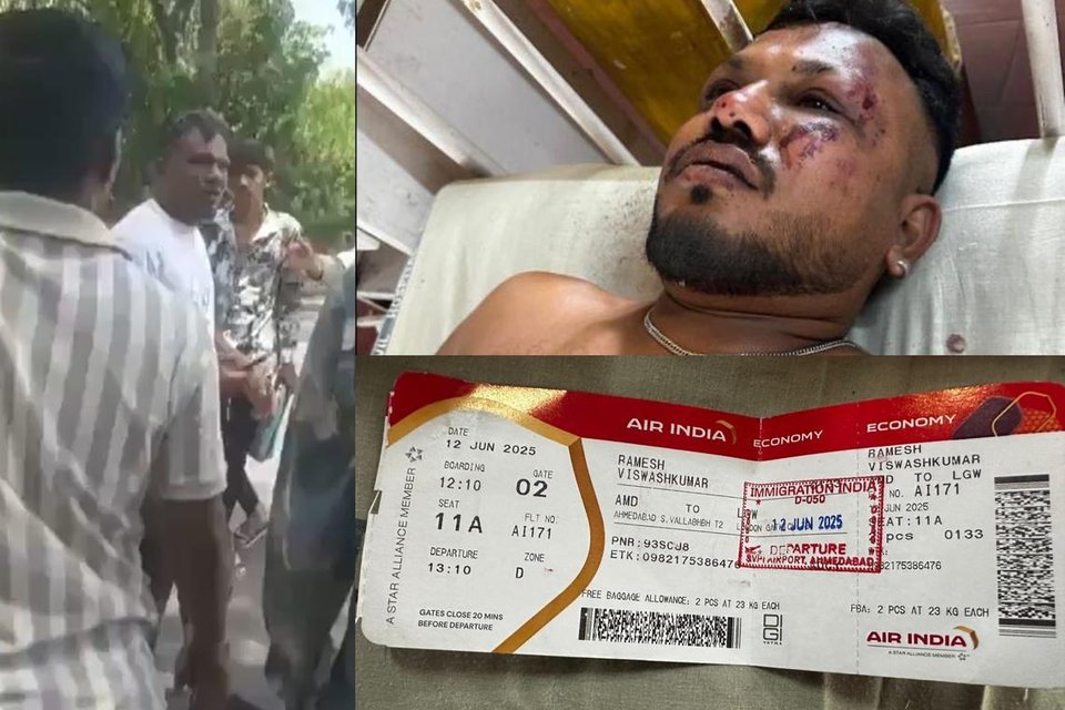 Selamat dari Kecelakaan Maut Air India! Begini Kisah Menegangkan Vishwas Kumar Ramesh di Kursi 11A gbr