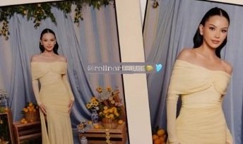 Tampil Bak Princess Belle, ...