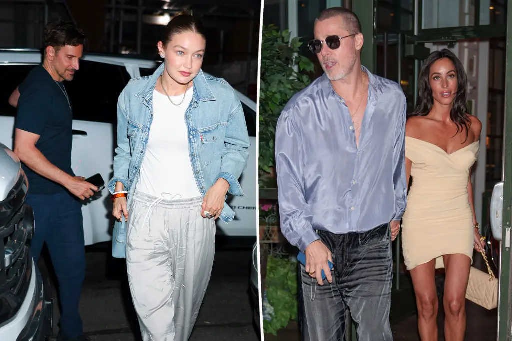 Double Date! Brad Pitt dan ...