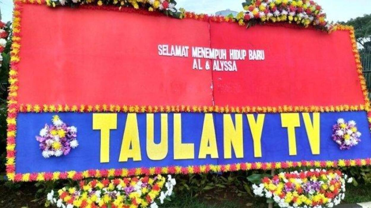 Karangan Bunga dari Andre T...