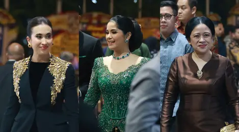 Aura Para Pejabat di Ngunduh Mantu Al Ghazali dan Alyssa, dari Menpar Widi Wardhana sampai Puan Maharani!