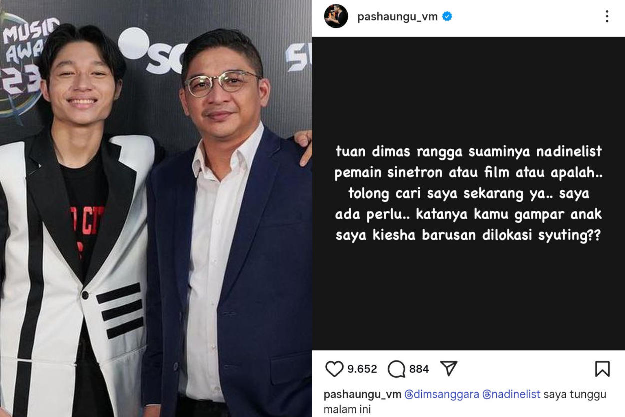 Panas! Kiesha Alvaro Ditampar Dimas Anggara di Lokasi Syuting, Pasha Ungu Ngamuk: Segera Temui Saya!
