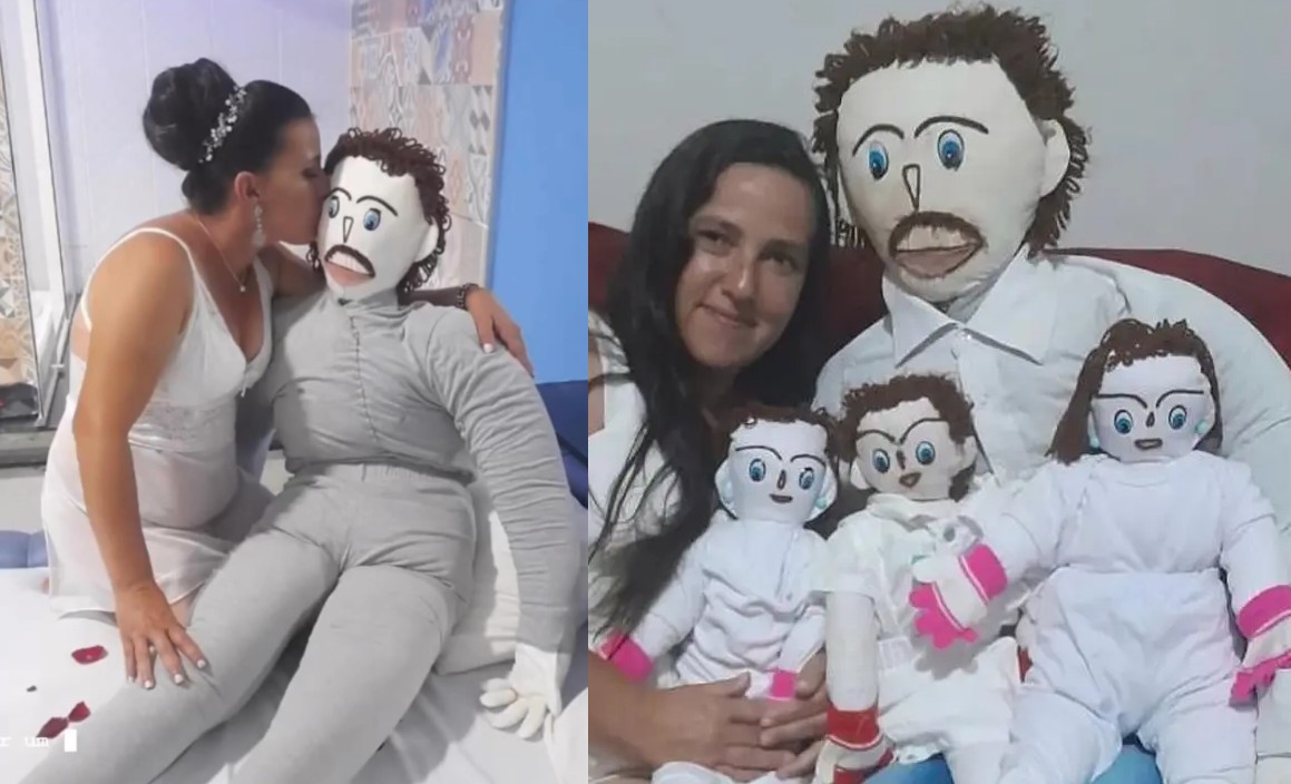 'Menikah' dengan Boneka dan Punya 3 Anak, Wanita di Brasil Ini Bikin Netizen Bergidik dengan Alasannya!