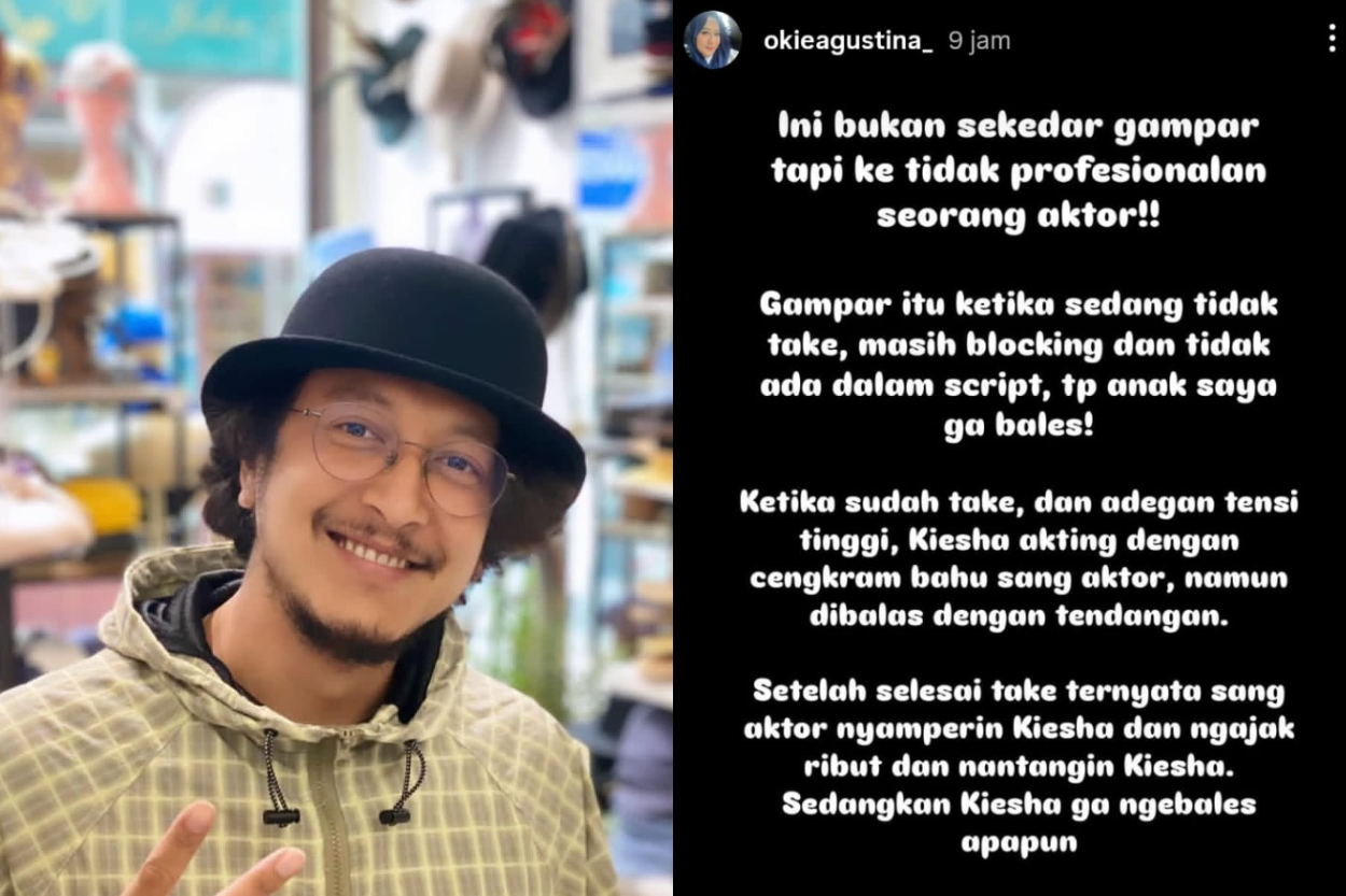 Okie Agustina Ungkap Kronol...