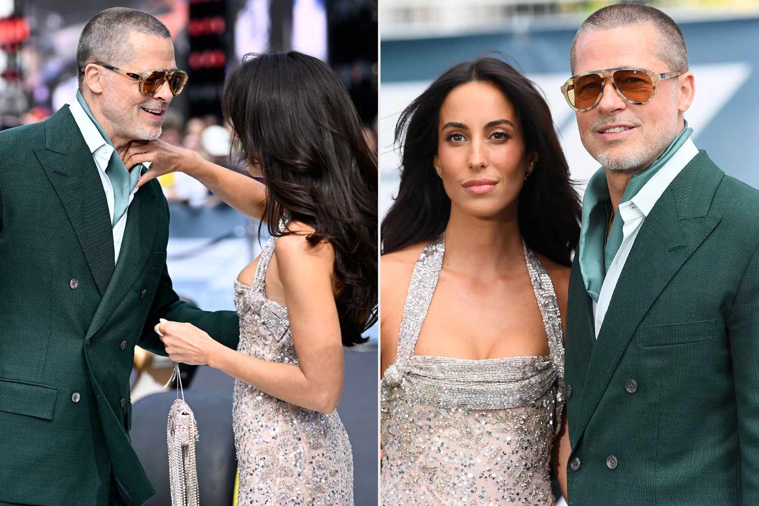 Momen Romantis Brad Pitt Ba...