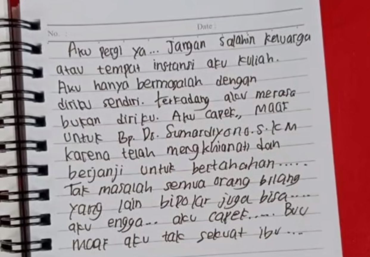 Kronologi Mahasiswi UNS Ter...