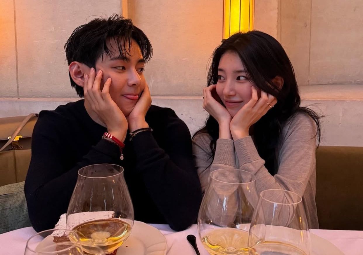 Duo Visual V BTS dan Suzy B...