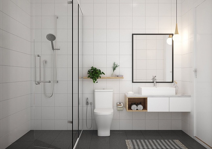 Kamar Mandi Aesthetic ala Pinterest? Ini Dia Rahasia Desain Simpel tapi Mewah! gbr