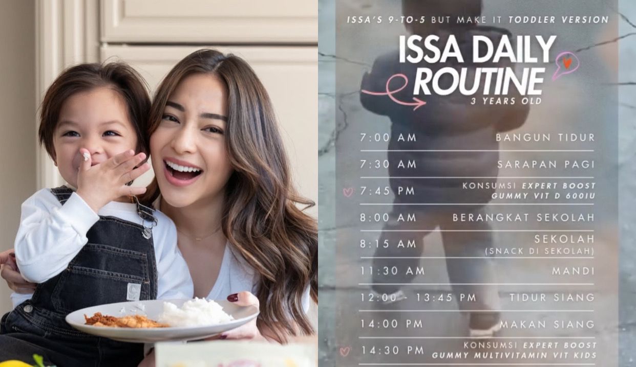 Bikin Minder Orang Dewasa! Nikita Willy Spill Jadwal Harian Issa yang Super Teratur