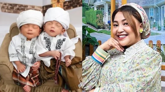Mpok Alpa Meninggal Dunia Mendadak, Nasib Bayi Kembar 10 Bulannya Bikin Haru!