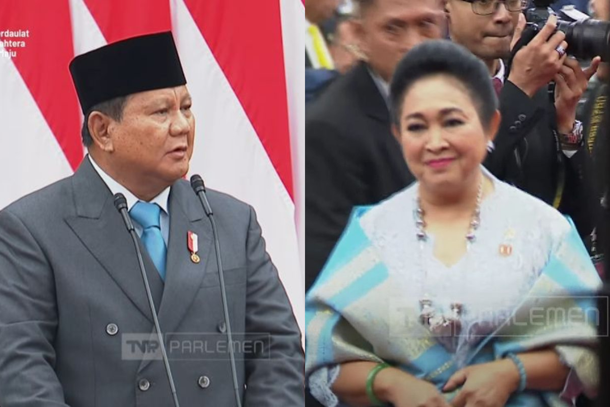 Cie! Prabowo dan Titiek Soe...