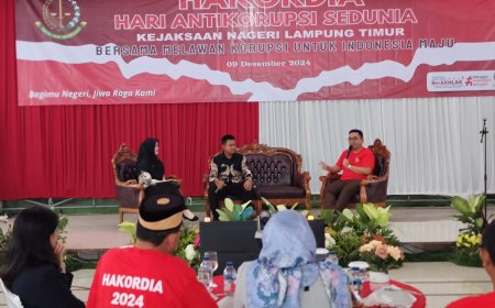 Kejari Lampung Timur Gelar Peringatan HAKORDIA:  Bersama Lawan Korupsi untuk Lampung Timur Maju