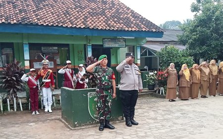 Kodim 0429 Lampung Timur Gelorakan Nasionalisme di Sekolah-Sekolah