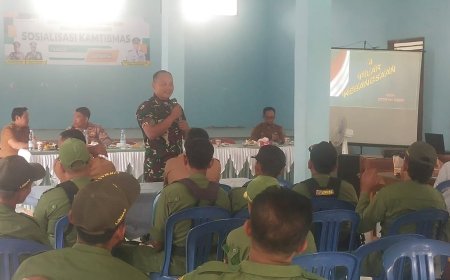 Danramil Labuhan Ratu: Jalin Kerja Sama, Wujudkan Kamtibmas yang Harmonis