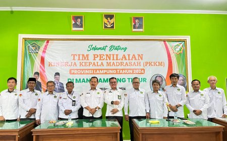 MAN 1  Lampung Timur Raih Apresiasi Tinggi dalam Penilaian Kinerja Kepala Madrasah (PKKM)