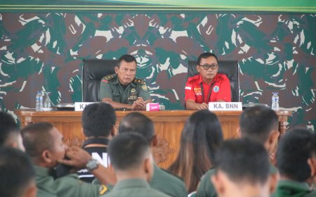 Kodim Lampung Timur dan BNN Perangi Narkoba: Prajurit Ditegaskan Tak Boleh Terlibat