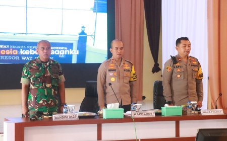 Sinergi Lintas Sektoral Wujudkan Keamanan Natal dan Tahun Baru di Lampung Timur