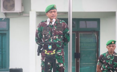 Kodim Lampung Timur Siap Amankan Natal dan Tahun Baru 2025