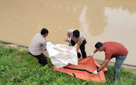 Mayat Misterius Ditemukan di Saluran Irigasi Lampung Timur, Diduga Penderita Epilepsi