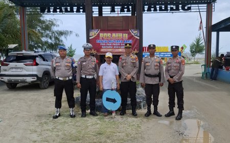 Libur Akhir Tahun, Pantai Lampung Timur Ramai Dibanjiri Wisatawan