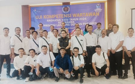 Mewujudkan Profesionalisme: 6 Wartawan Lampung Timur Raih Sertifikat Kompetensi