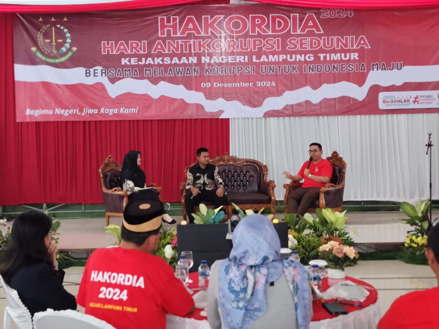 Kejari Lampung Timur Gelar Peringatan HAKORDIA: Bersama Lawan Korupsi untuk Lampung Timur Maju