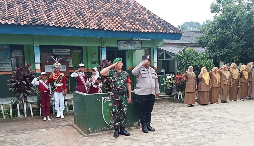 Kodim 0429 Lampung Timur Gelorakan Nasionalisme di Sekolah-Sekolah