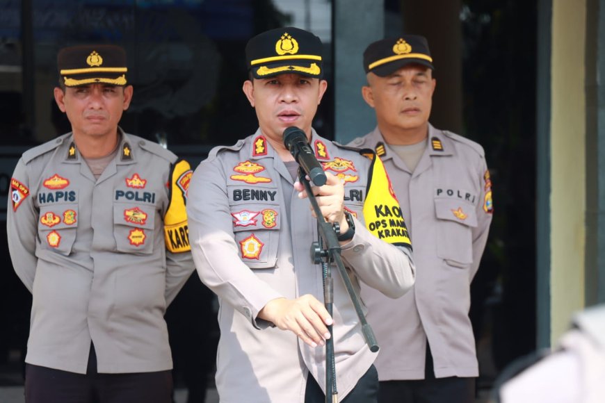 Musim Hujan Tiba, Polres Lampung Timur Imbau Warga Waspada Bencana!