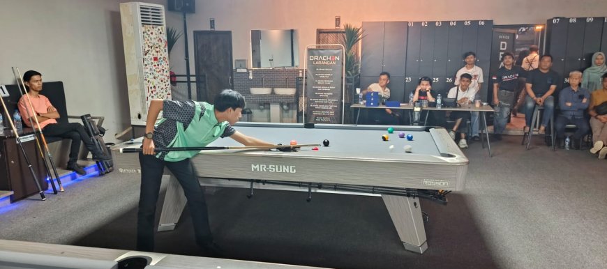 Drachen Billiard Gelar Turnamen Biliar, Bidik Ajang Nasional 2025