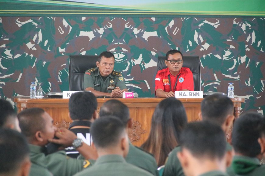 Kodim Lampung Timur dan BNN Perangi Narkoba: Prajurit Ditegaskan Tak Boleh Terlibat