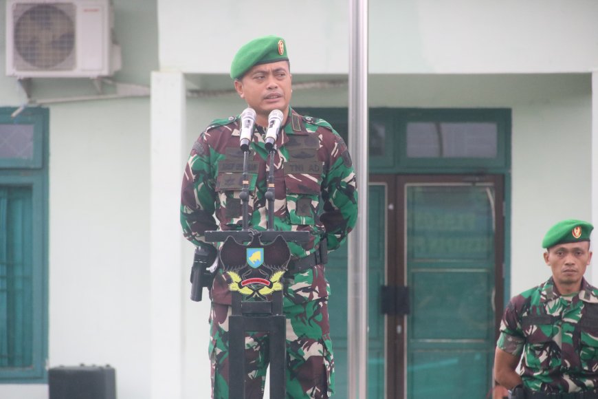 Kodim Lampung Timur Siap Amankan Natal dan Tahun Baru 2025