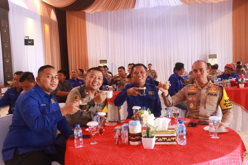 Polres Lampung Timur dan PWI Perkuat Sinergi Jaga Kamtibmas