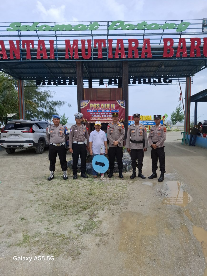 Libur Akhir Tahun, Pantai Lampung Timur Ramai Dibanjiri Wisatawan
