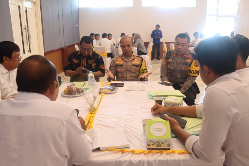Kapolres Lampung Timur Dukung Uji Kompetensi Wartawan