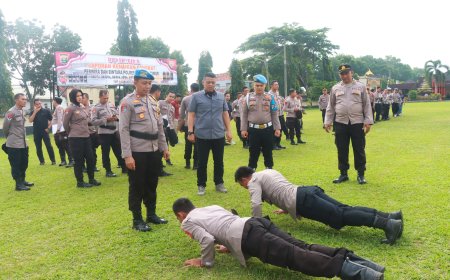 Polres Lampung Timur Tegaskan Disiplin dan Profesionalisme Anggota