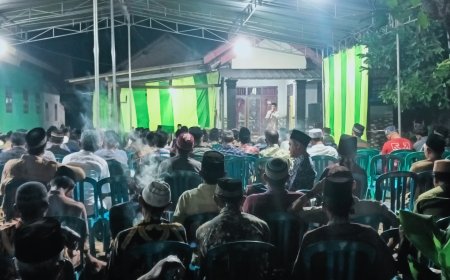 Tasyakuran Pelantikan Kepala Desa PAW Braja Caka
