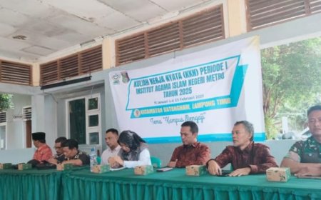 Mahasiswa IAIN Metro Gelar KKN Tematik "Kampus Mengaji" di Lampung Timur