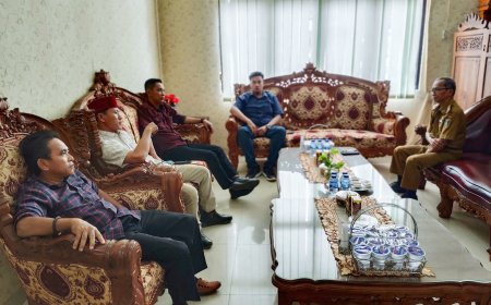 Paguyuban Petani Singkong Lampung Timur Audiensi dengan Sekda