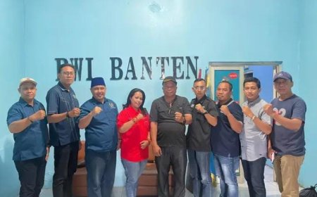 PWI Banten Lantik Ketua PWI Kabupaten Tangerang