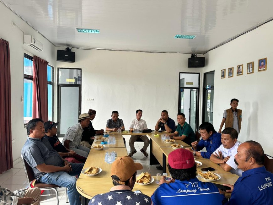PWI Lampung Timur Terima Audiensi Paguyuban Petani Singkong, Muklis: Kami Siap Kawal Pemberitaan