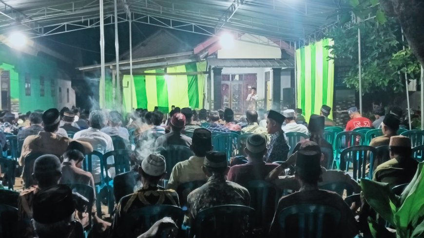 Tasyakuran Pelantikan Kepala Desa PAW Braja Caka