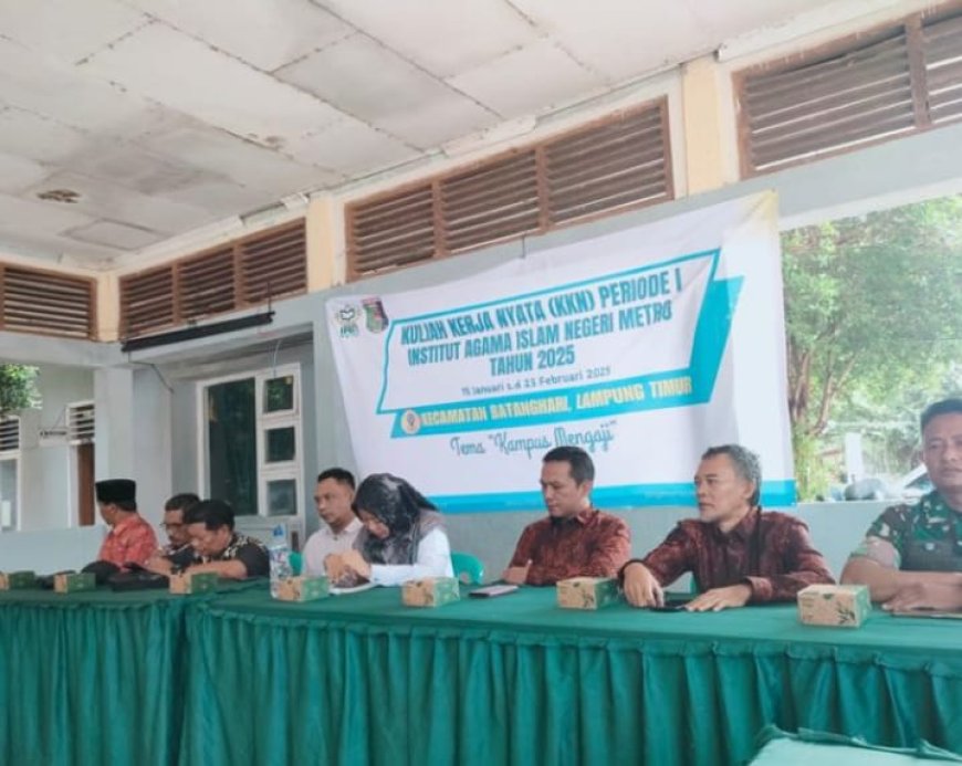 Mahasiswa IAIN Metro Gelar KKN Tematik "Kampus Mengaji" di Lampung Timur