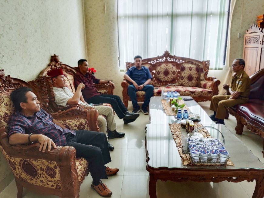 Paguyuban Petani Singkong Lampung Timur Audiensi dengan Sekda