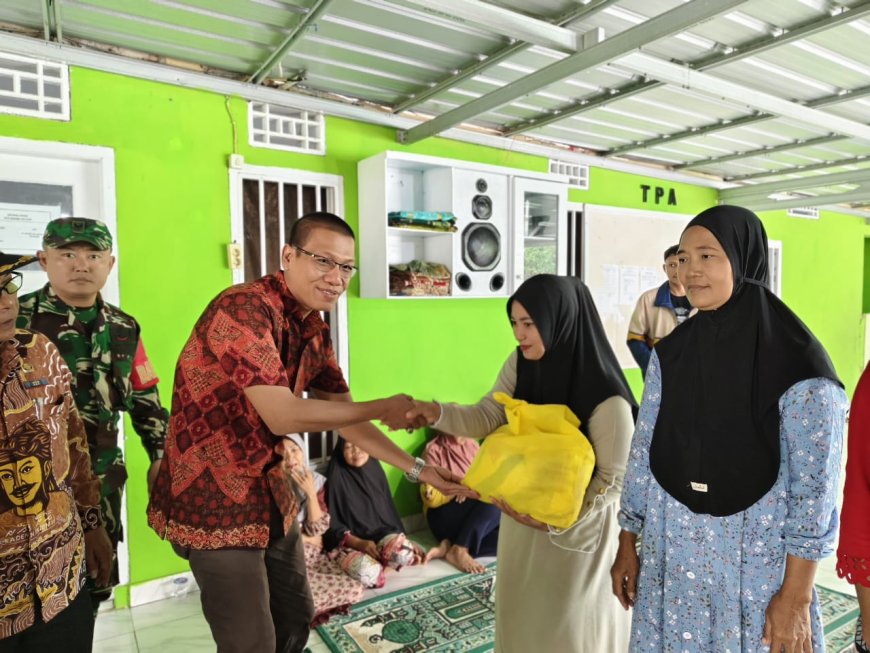 305 Rumah Terendam Banjir, PWI Lampung Salurkan Bantuan